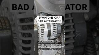 Symptoms of a bad alternator p1 diy [upl. by Anikal998]