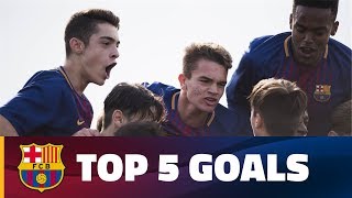 FCB Masia  Academy Top 5 goals 25  26 November [upl. by Akit]