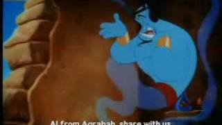 Aladdin 1992  The Genie Saves Aladdin UHD [upl. by Tap]