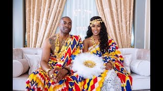 The Ghanaian Culture Simply Lives In Her DNA l 🇬🇭 Ewe and Ashanti Wedding between William amp Maybel [upl. by Mazel333]