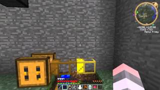 How to make a completely automatic apiary bee farm Minecraft Forestry [upl. by Chipman]