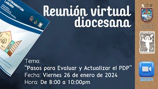 26 de enero de 2024 PASOS PARA EVALUAR Y ACTUALIZAR EL PDP [upl. by Ayanat]