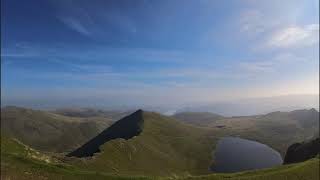 Sunny Grisedale Tarn Helvellyn Raise Lake District 3182024 [upl. by Haimaj]