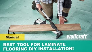 The Best Tool For Laminate Flooring Installation The LC 600 [upl. by Shieh467]