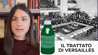 La CONFERENZA di PACE di PARIGI del 1919 il trattato di Versailles [upl. by Anujra774]