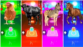 Funny Rooster Dance 🆚 Funny Cow 🆚 Funny Zedra 🆚 Funny Horses 🐎💥Who ln The Best 👍 coffin Dance✅ [upl. by Hepza383]