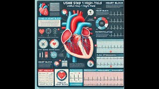 Heart Block USMLE Step 1 HighYield [upl. by Emmi922]