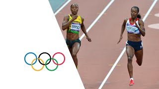 Womens 200m SemiFinals  Adeoye Simpson amp Peter  London 2012 Olympics [upl. by Cowie]