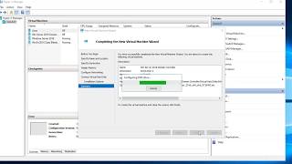 Creating a new VM on Win Server 2016 HyperV [upl. by Atsocal516]