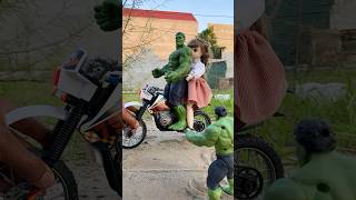 Hulk abandons son for doll P1  Marvel Toys [upl. by Anyal871]