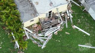 10102024 Ellenton FL  Milton Aftermath  Drone Damage [upl. by Neret]