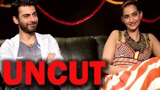 UNCUT  Sonam Kapoor and Fawad Khans EXCLUSIVE INTERVIEW  Khoobsurat Movie [upl. by Ettennil]