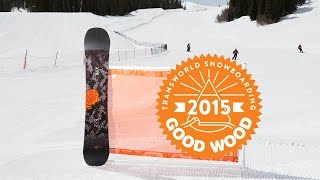 Salomon Sabotage  Good Wood 2015 Mens Park  TransWorld SNOWboarding [upl. by Herold]