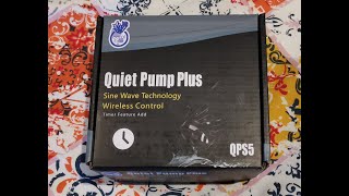 Coral Box Quite Pump Plus 5 QPS5 Wave Maker Unboxing [upl. by Ydoj]