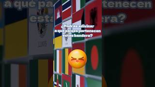 Adivina las banderas de los países I Podrás hacerlo Trivia Rápida [upl. by Elleron]