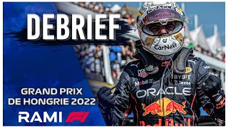 Débrief F1  Grand prix de Hongrie 2022 Mes TopsFlops🇭🇺 [upl. by Adnam]