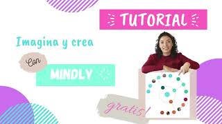 Aprende a hacer mapas mentales con MINDLY Tutorial [upl. by Ikcir]