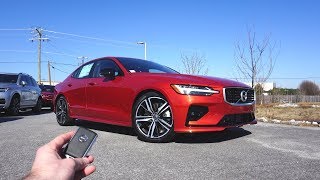 2017 Volvo S60 T6 StartUp and Full Vehicle Tour [upl. by Vharat]