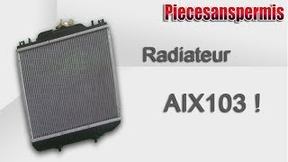 PRÉSENTATION DU RADIATEUR AIX103 DE DE LA MARQUE STARK COOLING [upl. by Sauls]