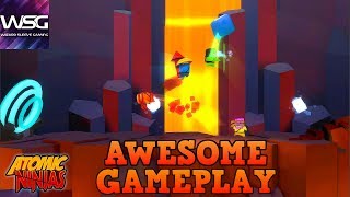 Atomic Ninjas  PS3 Gameplay  Highly Addictive [upl. by Aineles]