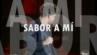 LUIS MIGUEL  SABOR A MI with TRANSLATION LYRICS  TAKEN FROM The Album ROMANCES 1997 [upl. by Hailed]