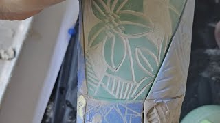 Slab Vase with 8 Surface Decoration Techniques PART 2 [upl. by Drice73]