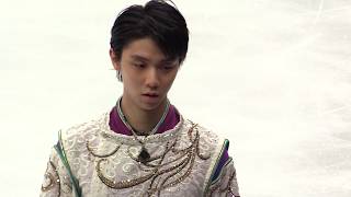 FANCAM Rostelecom Cup 20171021 FP 6minutes 羽生結弦 Yuzuru Hanyu focus [upl. by Nnil]