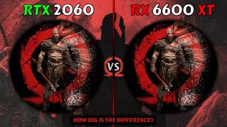 RTX 2060 VS RX 6600 XT  Test In 2023  How Big is the Difference [upl. by Dusza]