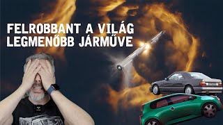 Felrobbant a világ legmenőbb járműve 🚀  TC Híradó 20231121 110 [upl. by Nosnarb]