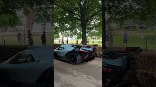 5 MILLION BUGATTI MINSTRAL MEETS 4 MILLION BUGATTI BOLIDE goodwoodfos goodwoodfestivalofspeed [upl. by Eeral]