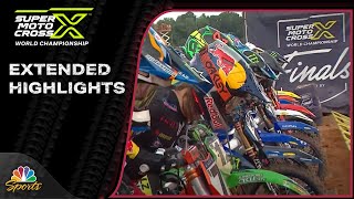 SuperMotocross Playoffs 2024 EXTENDED HIGHLIGHTS Round 1 Charlotte  9723  Motorsports on NBC [upl. by Kedezihclem]