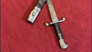 British bayonet model 1856 yataghan bayonet sword [upl. by Peggie819]