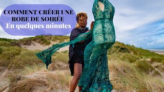 COMMENT CRÉER UNE ROBE DE SOIRÉE EN QUELQUES MINUTES [upl. by Kelam268]