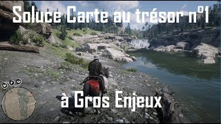 Red Dead Redemption 2  Carte n°1 du Trésor à Gros Enjeux [upl. by Jos]