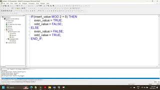 Omron PLC Structured Text Programming  CXProgrammer Structured Text Programming  Even Odd Program [upl. by Nigle337]