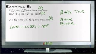 Deductive Reasoning Examples Basic Geometry Concepts [upl. by Josh150]