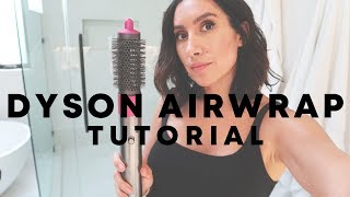 DYSON AIRWRAP TUTORIAL  Jen Atkin [upl. by Derna]