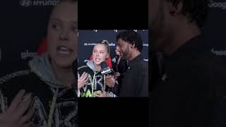 The interviewer holding in his laugh funny jojosiwa cardib fypシ゚viral fyp [upl. by Evander310]