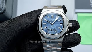 Didun Watch PD49  Didun Nautilus  Didun Men Watch Silver Blue Nautilus Didun Design Nautilus Watch [upl. by Ekle271]