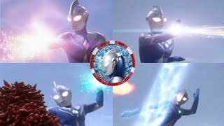 【ウルトラマンコスモス】Ultraman Cosmos Luna Mode All Technique [upl. by Yaj]