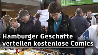 Dritter Manga Day Geschäfte in Hamburg verschenken am Samstag kostenlose Comics [upl. by Amata]