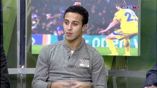 FC Barcelona  Thiago i Rafinha a El Marcador de Barça TV [upl. by Einnor]