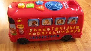 Vtech Playtime Bus with Phonics Great Interactive Toy [upl. by Moser96]