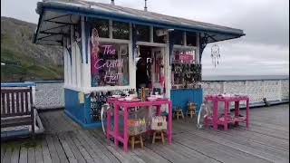 Llandudno Pier Stroll Pt 1🚶 St Walks Pt 144 2024 [upl. by Stinky]