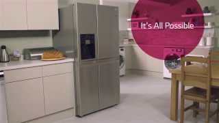 LG NonPlumbed Fridge Freezer Benefits [upl. by Ambrosia]