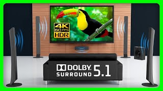 The BEST Dolby 51 Surround Sound Demo Nature Sounds 🍃 [upl. by Yliab]