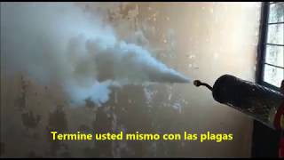 Fumigando arañas y mosquitos [upl. by Atinit]