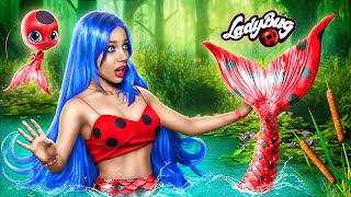 Miraculous Ladybug in Jail  How To Become a Ladybug in Real Life  Gadgets From Tik Tok for Ladybug [upl. by Schiff988]