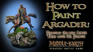 How to paint Argadir with freehand in Oils [upl. by Deering836]