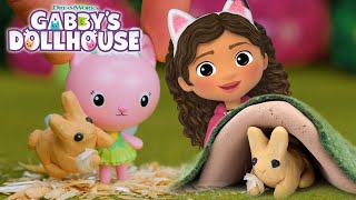 Help A Baby Bunny Find Its Home Animal Learning For Kids  GABBYS DOLLHOUSE TOY PLAY ADVENTURES [upl. by Giorgi]